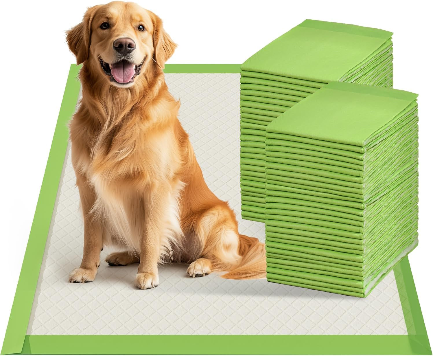 Extra Large Puppy Pads 70X85Cm, Super Absorbent Thicker Puppy Training Pads, 6 Layers of Leak-Proof, Fast Drying, Suitable for Dogs, Cats, Rabbits (10 Pack)