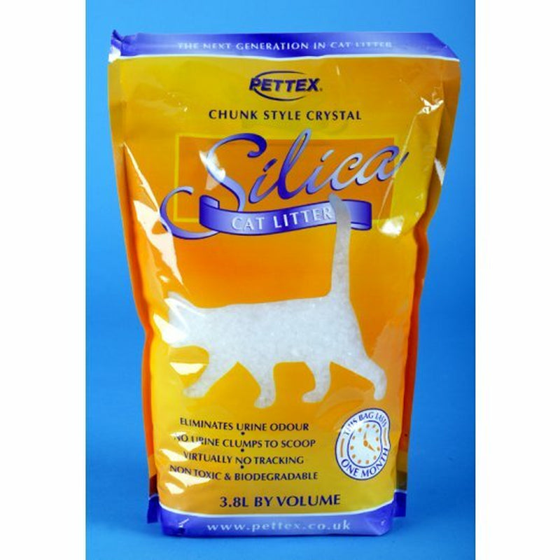 Pettex Crystal Silica Cat Non-Clumping Cat Litter 7.6Litre