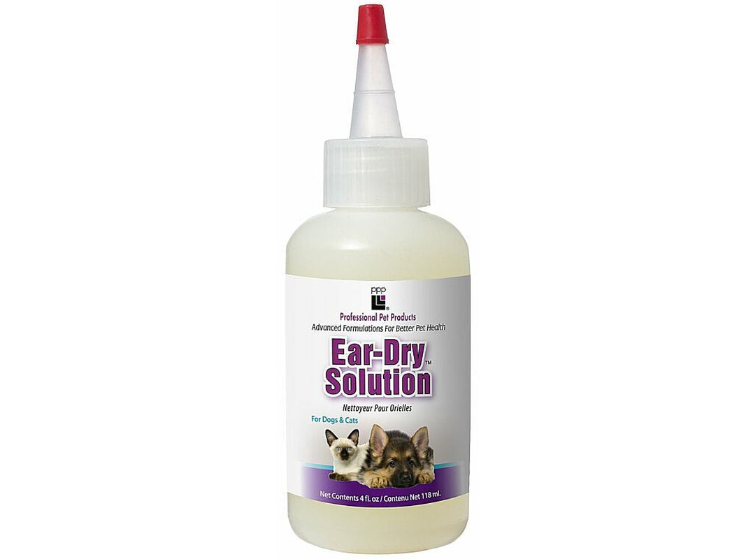 Professional Pet Products Ear-Dry Solution Reduces Common Ear Problems 118Ml