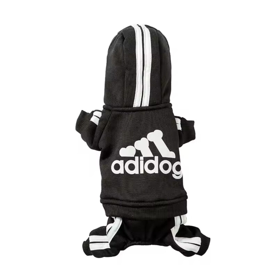 Adidog Dog Tracksuit Pet Jumpsuit Stylish Hoodie Puppy Clothes Summer Outfit Dog