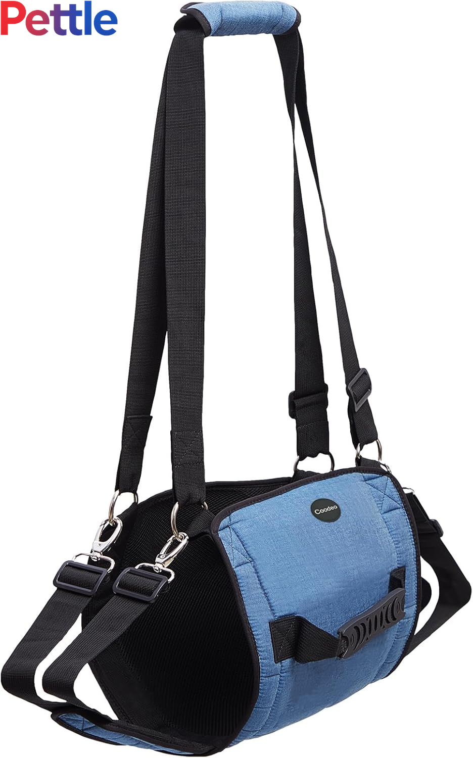 Dog Carry Sling, Emergency Backpack Pet Legs Support & Rehabilitation Dog Lift Harness for Nail Trimming, Dog Carrier for Senior Dogs Joint Injuries, Arthritis, up and down Stairs(2Xl, Blue)