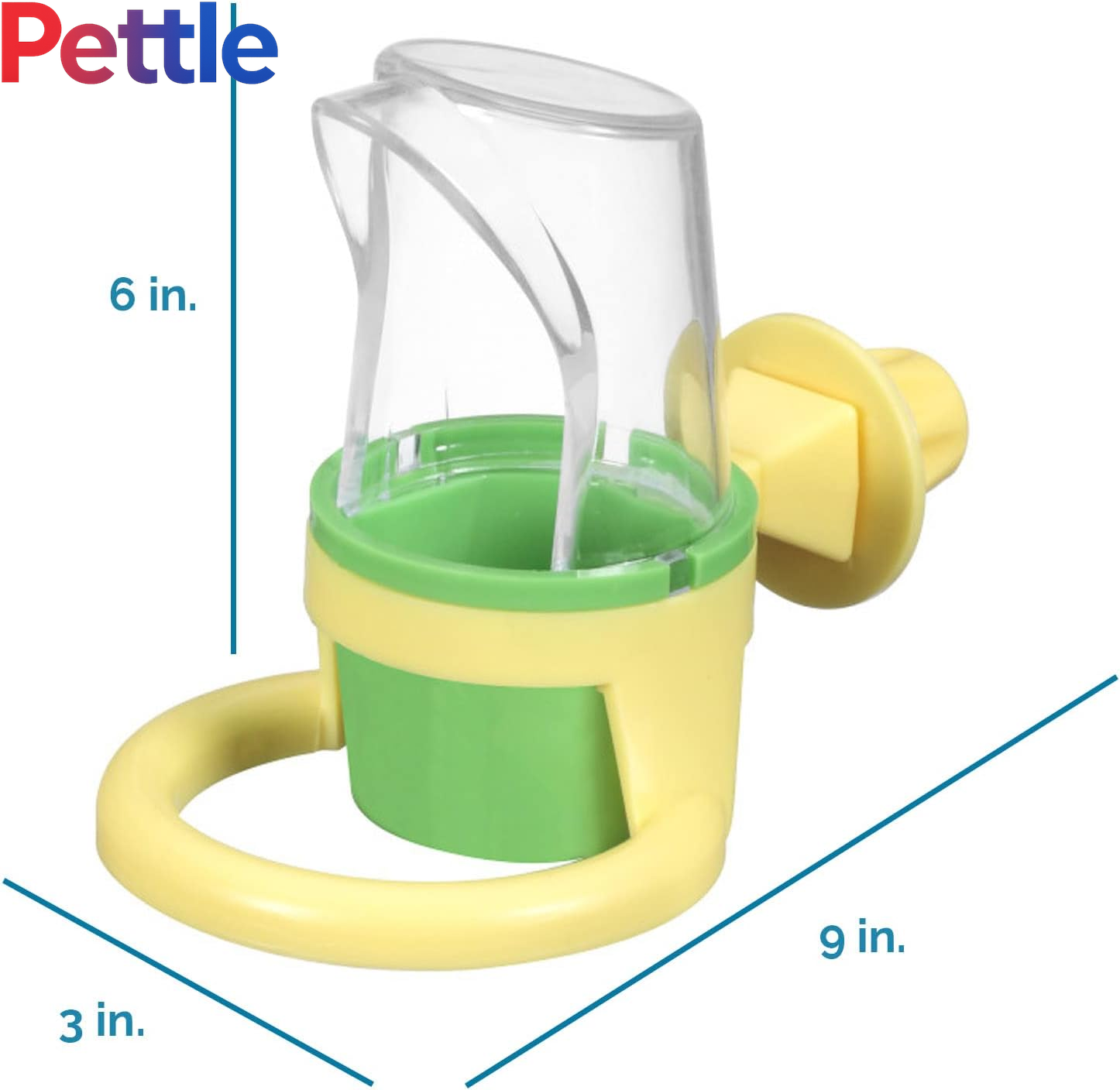 Clean Cup Feed and Water Cup Small