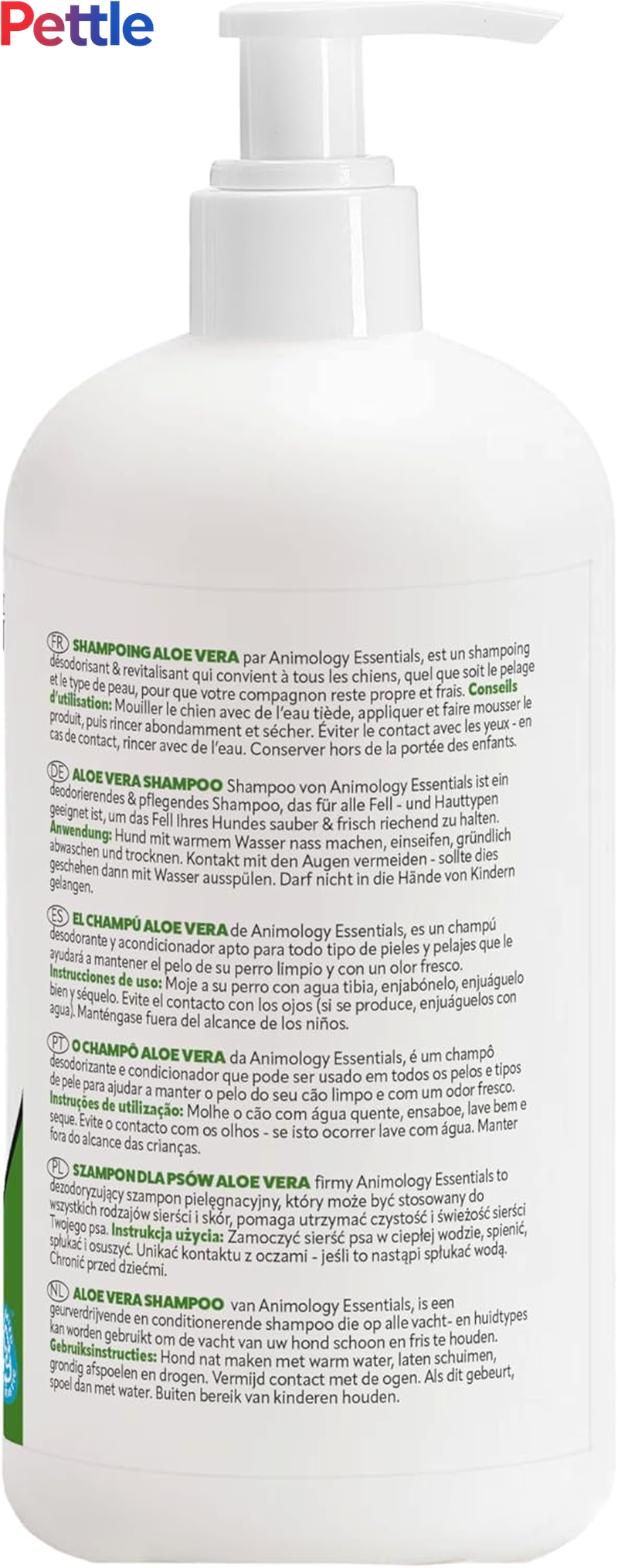 Shampoo Aloe Vera 500Ml, Built-In Conditioner Essentials