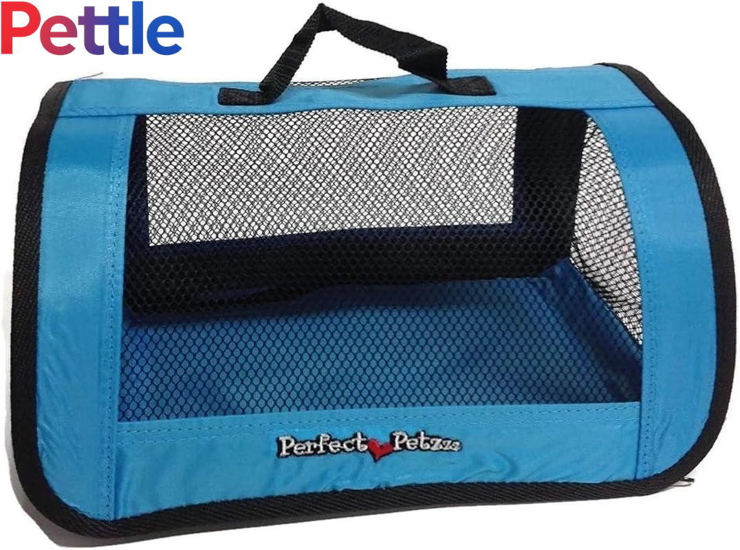 Blue Tote for Plush Breathing Pets By