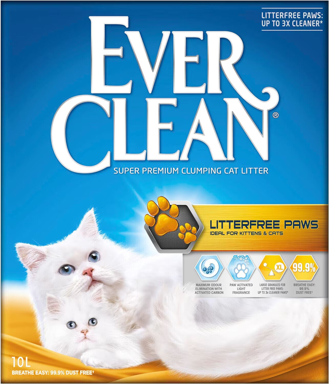 Ever Clean Extra Strong Natural Clumping Multipl Cat Litter Scented Long-Lasting