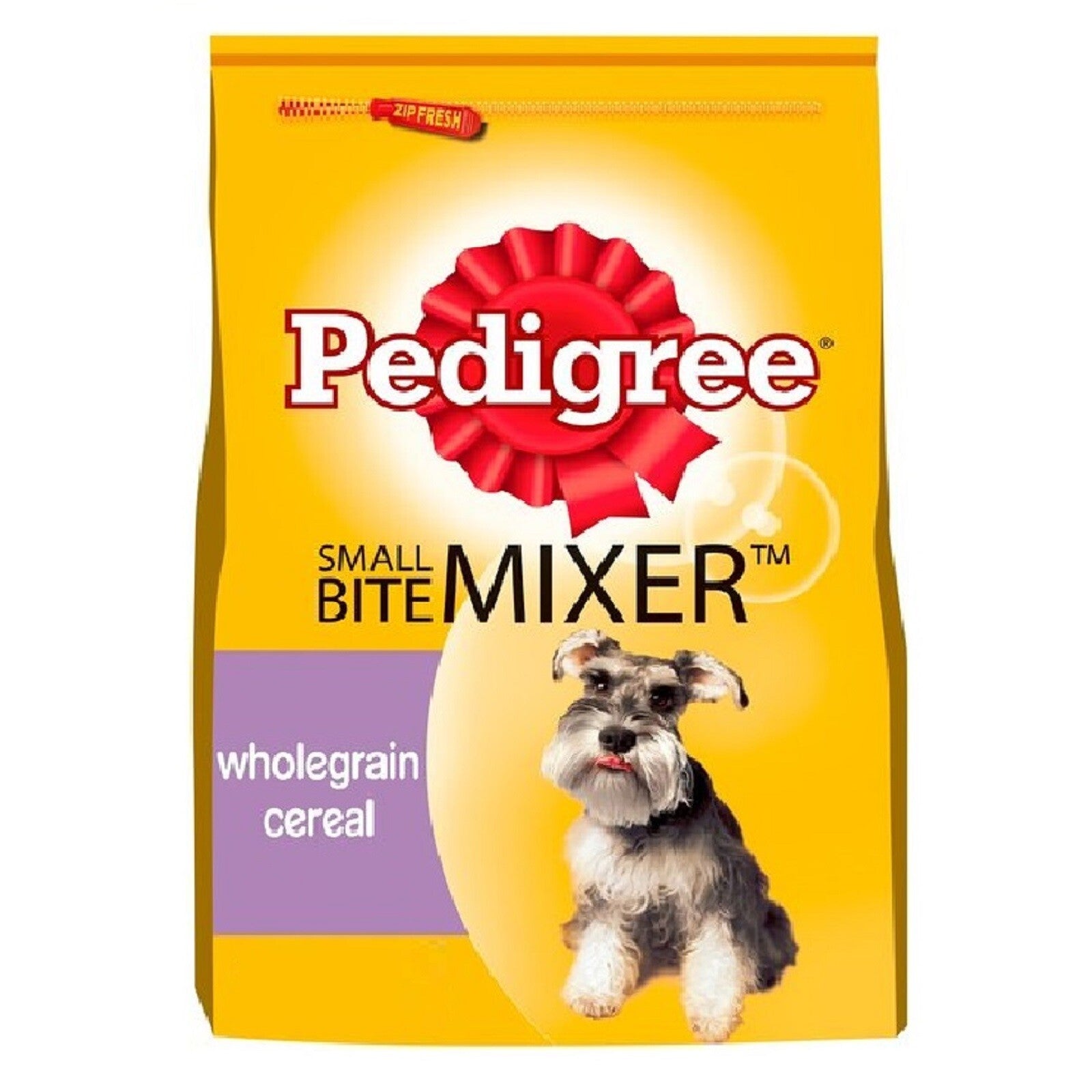 2KG PEDIGREE SMALL BITE MIXER X1 X2, X6 : Wholegrain Dry Dog Kibble Pet Food Mix