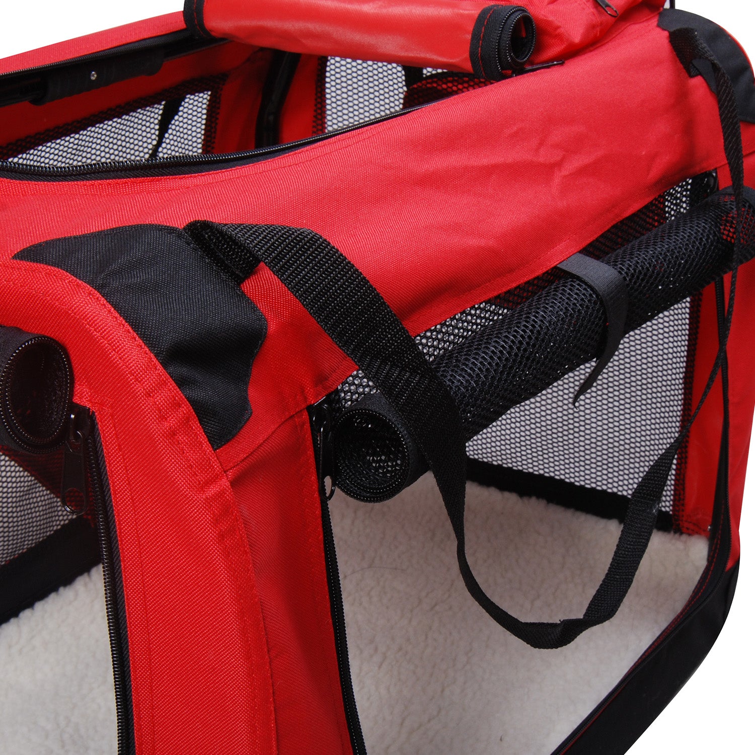 Dog Pet Puppy Fabric Portable Carrier Crate Kennel Bag Cage Fold Travel M L XL