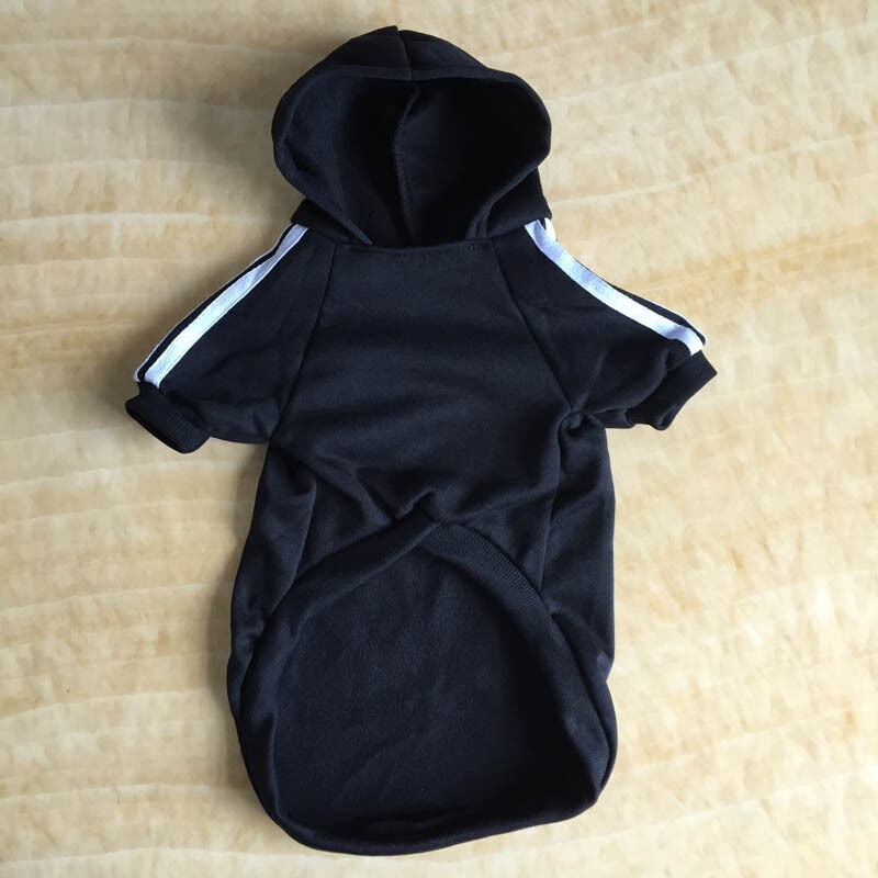 Pet Dog Clothes Winter Casual Adidog Warm Hoodie Coat Jacket Clothing XS~9XL UK