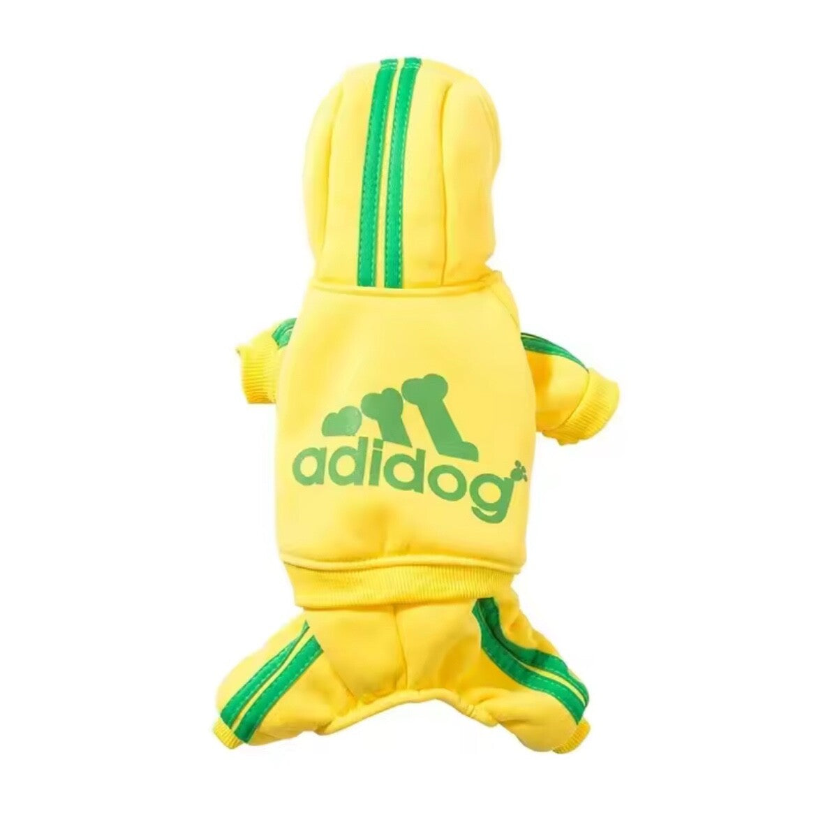 Adidog Dog Tracksuit Pet Jumpsuit Stylish Hoodie Puppy Clothes Summer Outfit Dog