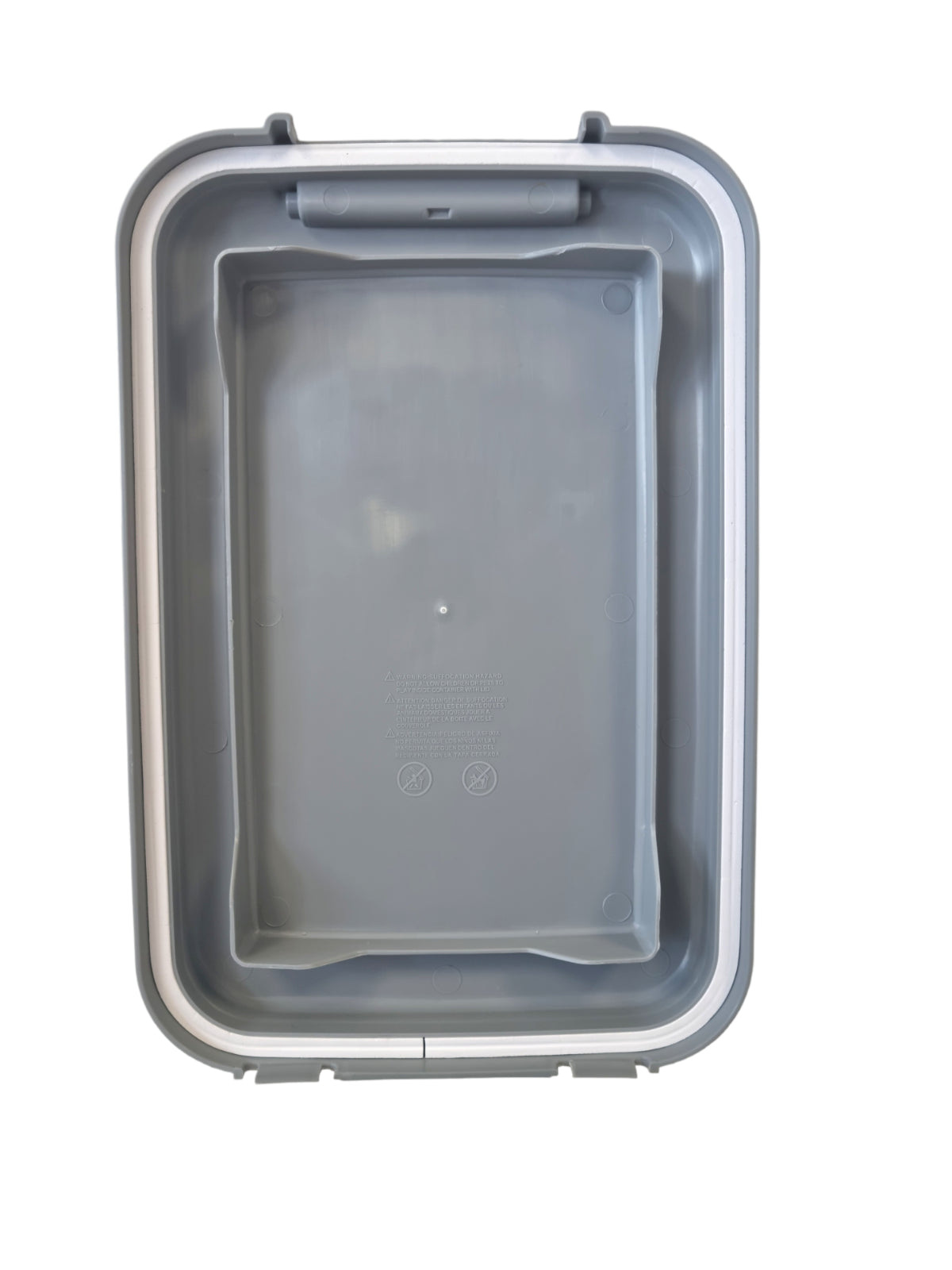 Clear Food Container on Wheels 