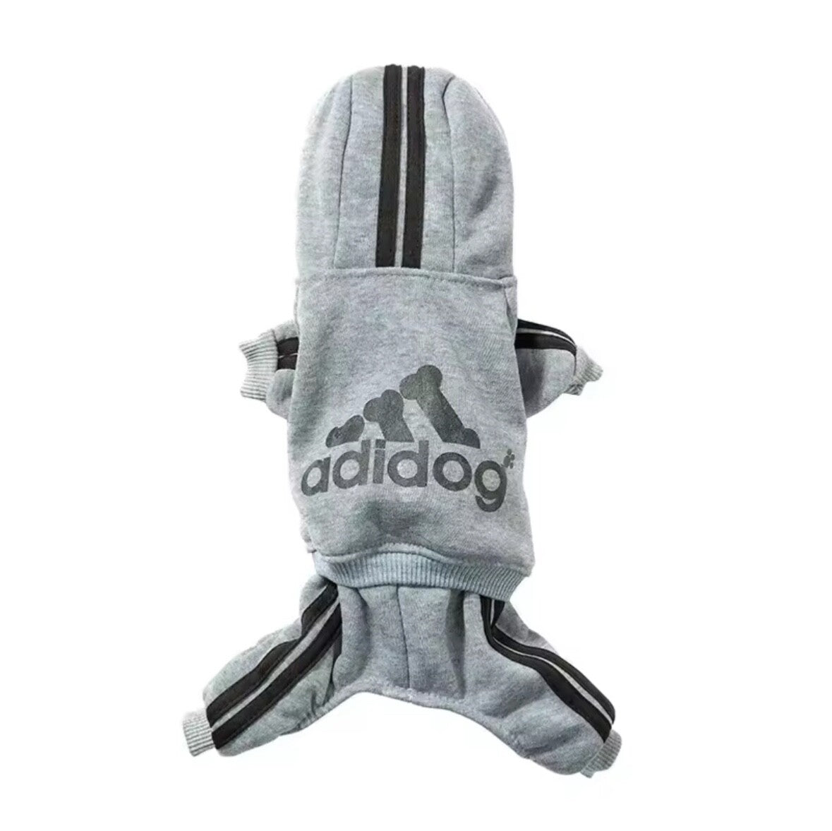 Adidog Dog Tracksuit Pet Jumpsuit Stylish Hoodie Puppy Clothes Summer Outfit Dog