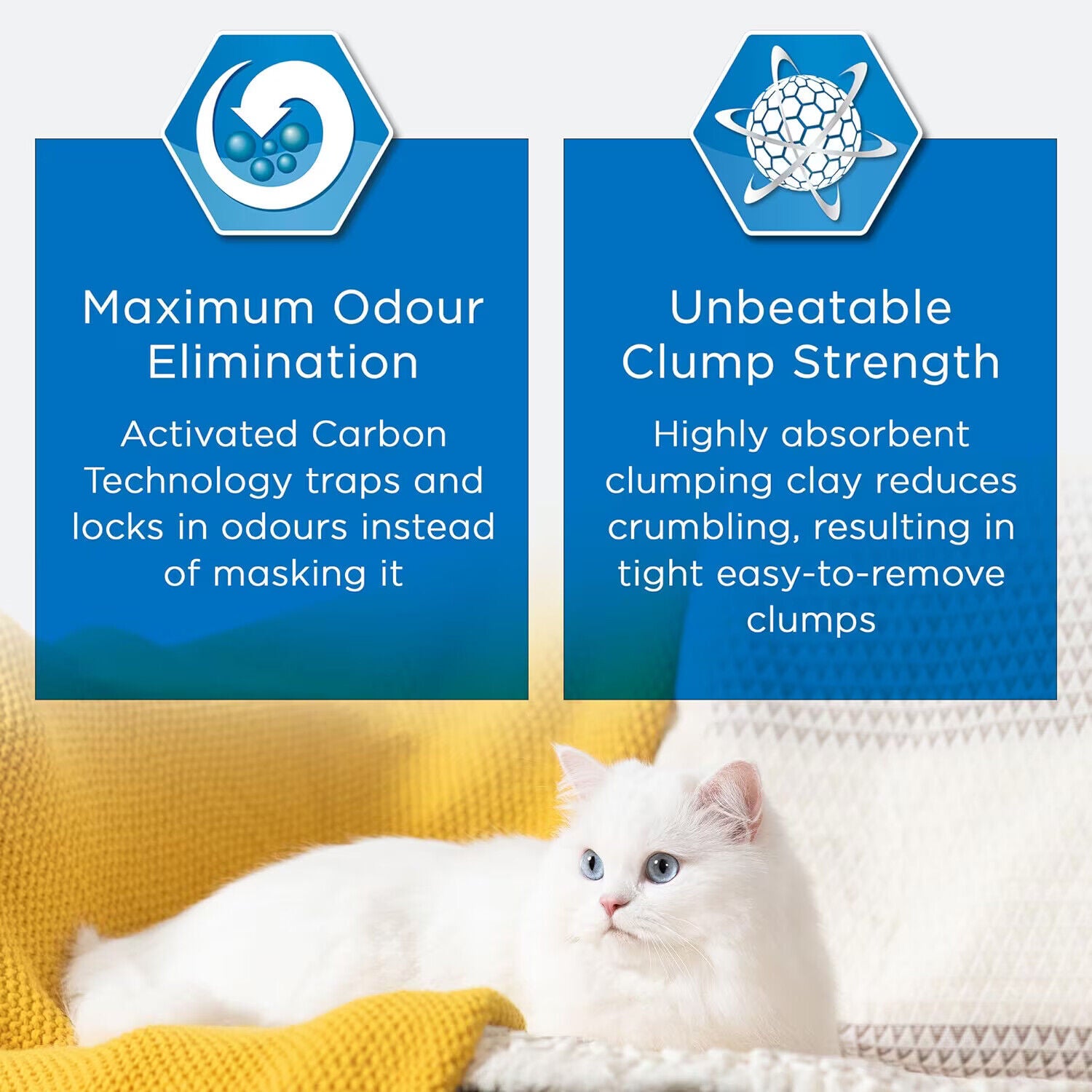 Ever Clean Extra Strong Natural Clumping Multipl Cat Litter Scented Long-Lasting