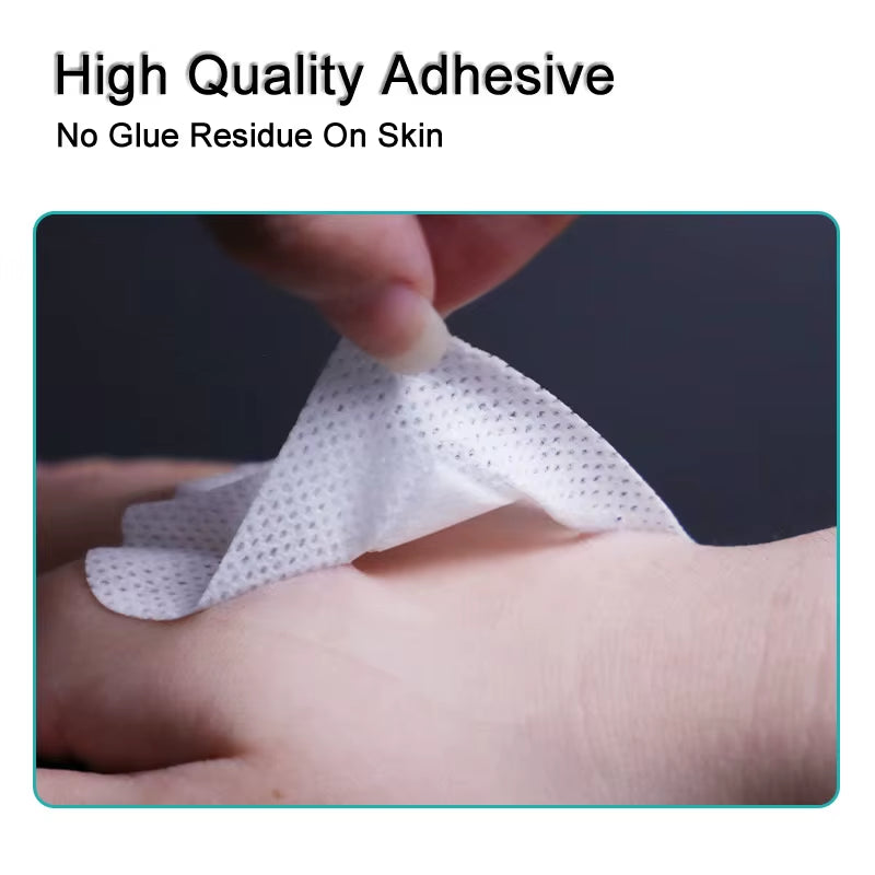 5Pcs Bordered Guaze Pad Sterilized Wound Dressing Waterproof Adhesive Wound Plaster Bandage Sticker Home Travel First Aid Kit