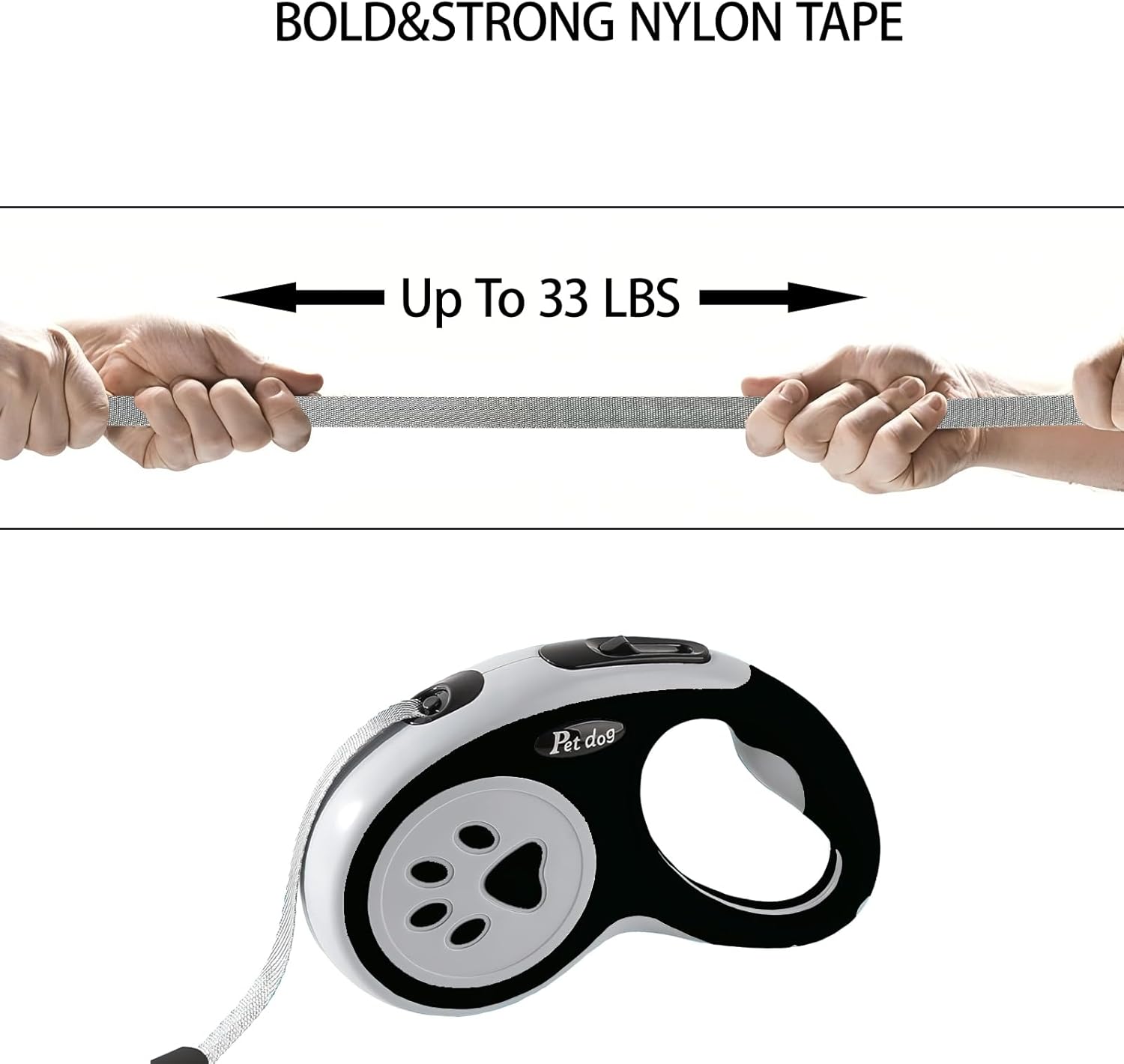 Retractable Dog Lead,  5M/16FT 