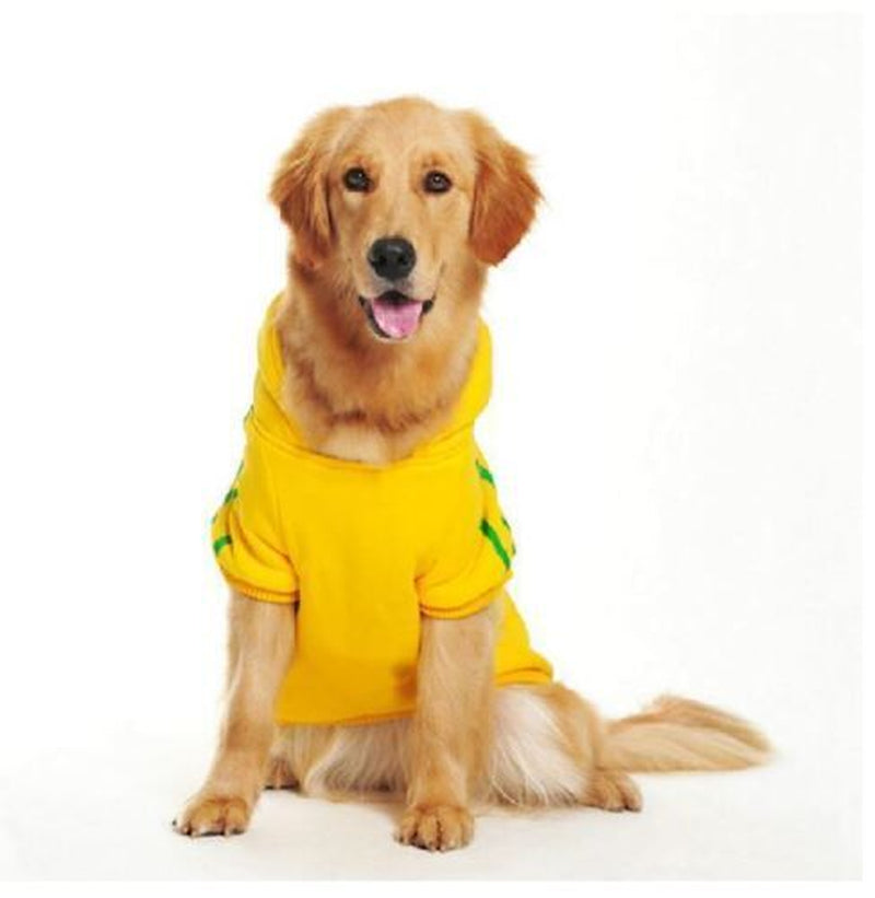 Pet Dog Clothes Winter Casual Adidog Warm Hoodie Coat Jacket Clothing XS~9XL UK