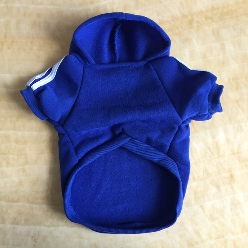 Pet Dog Clothes Winter Casual Adidog Warm Hoodie Coat Jacket Clothing XS~9XL UK