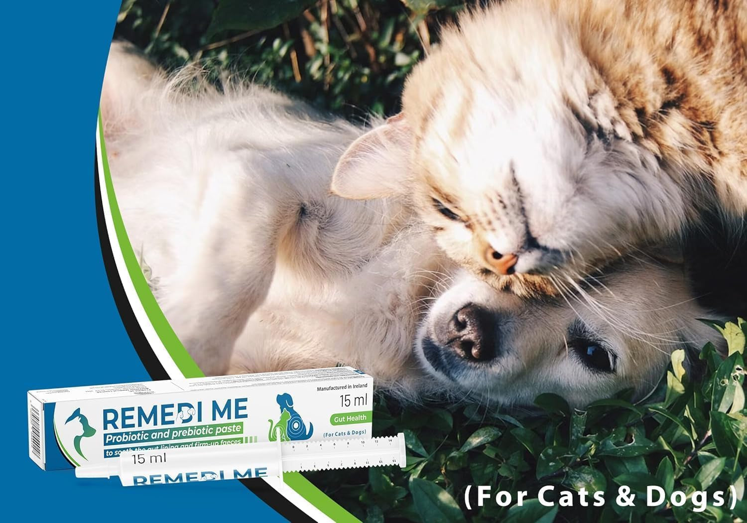 Probiotic & Prebiotic Paste to Sooth the Gut Lining and Firm-Up Faeces - for Dogs & Cats | 30ML