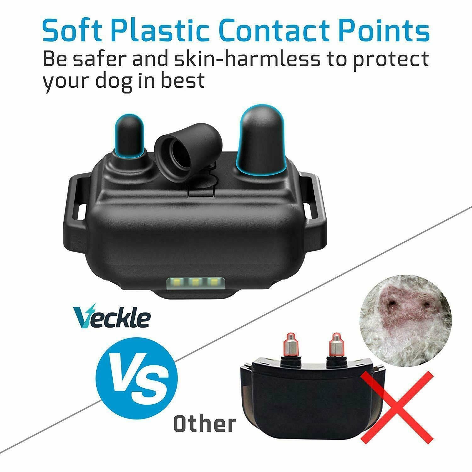 800M Electric Pet Dog Training E-Collar Anti-Bark Obedience Remote Control LCD