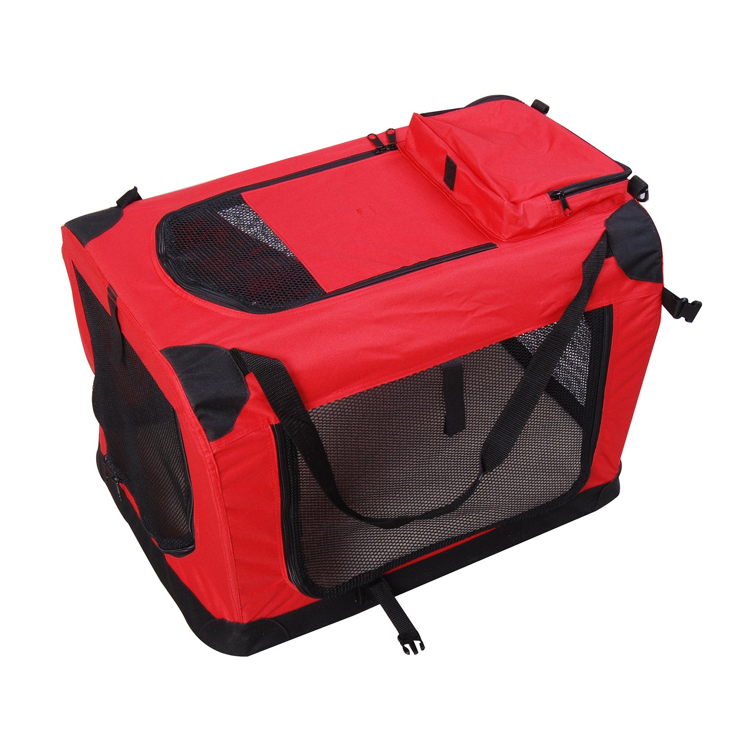 Dog Pet Puppy Fabric Portable Carrier Crate Kennel Bag Cage Fold Travel M L XL