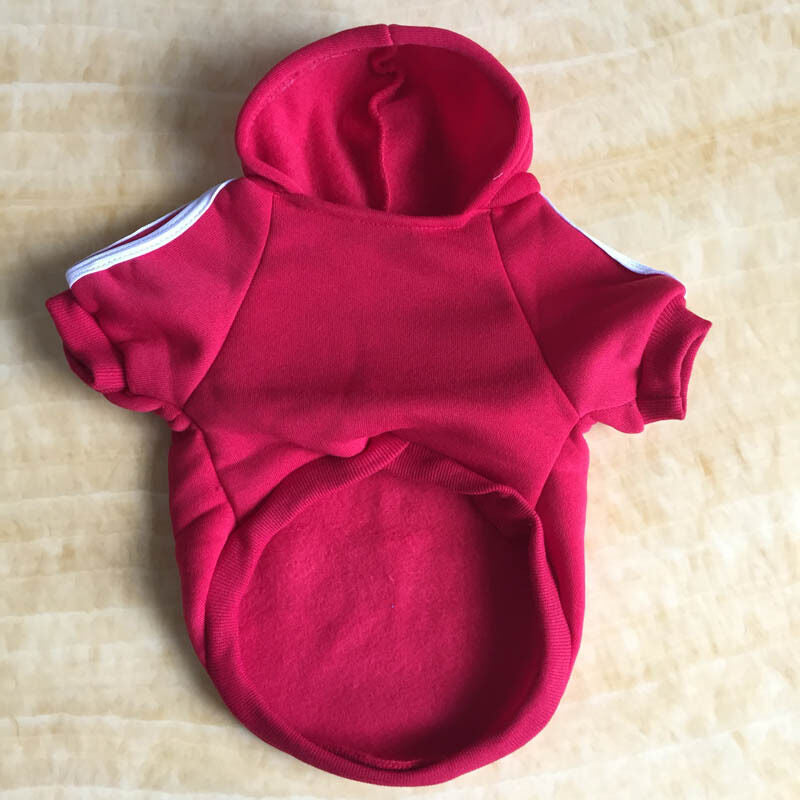 Pet Dog Clothes Winter Casual Adidog Warm Hoodie Coat Jacket Clothing XS~9XL UK