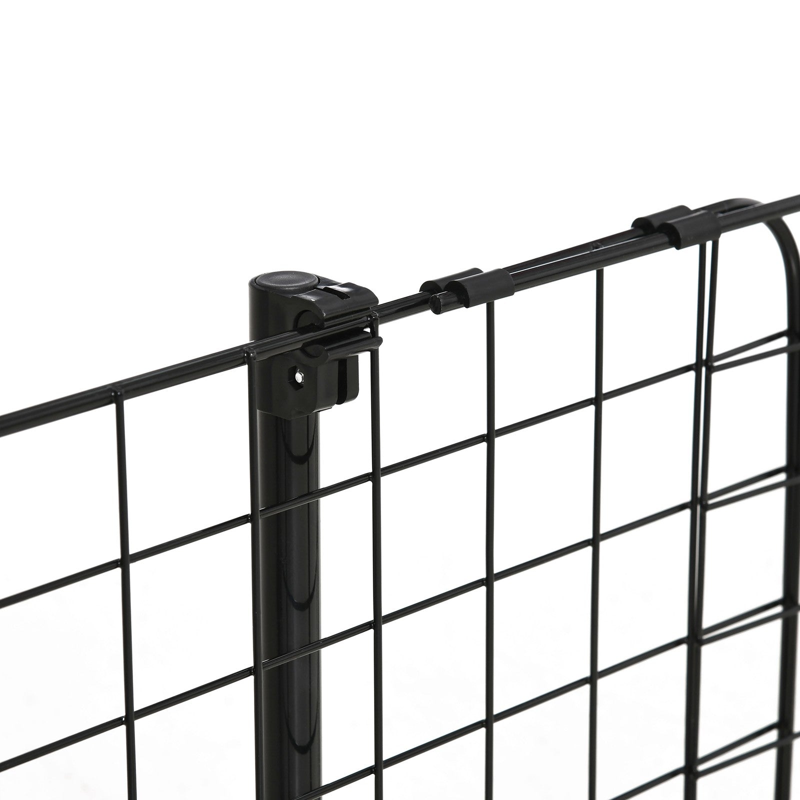 Pawhut Heavy Duty Pet Dog Car Barrier Adjustable Ventilated Mesh Wire Guard