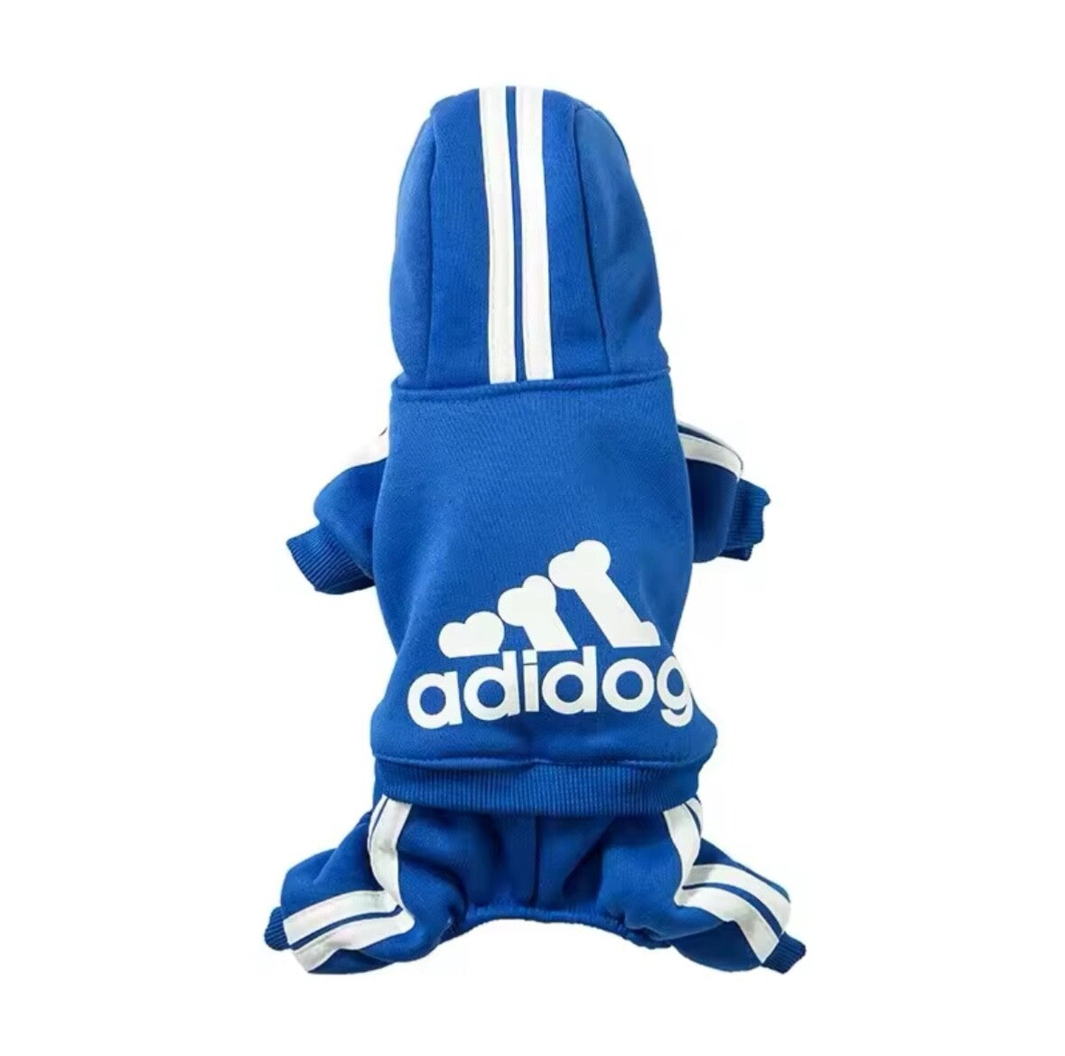 Adidog Dog Tracksuit Pet Jumpsuit Stylish Hoodie Puppy Clothes Summer Outfit Dog
