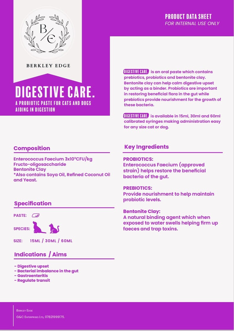 Fast Acting Dog Pre & Probiotic Paste–Gut Health & Stomach Relief, Vet Approved