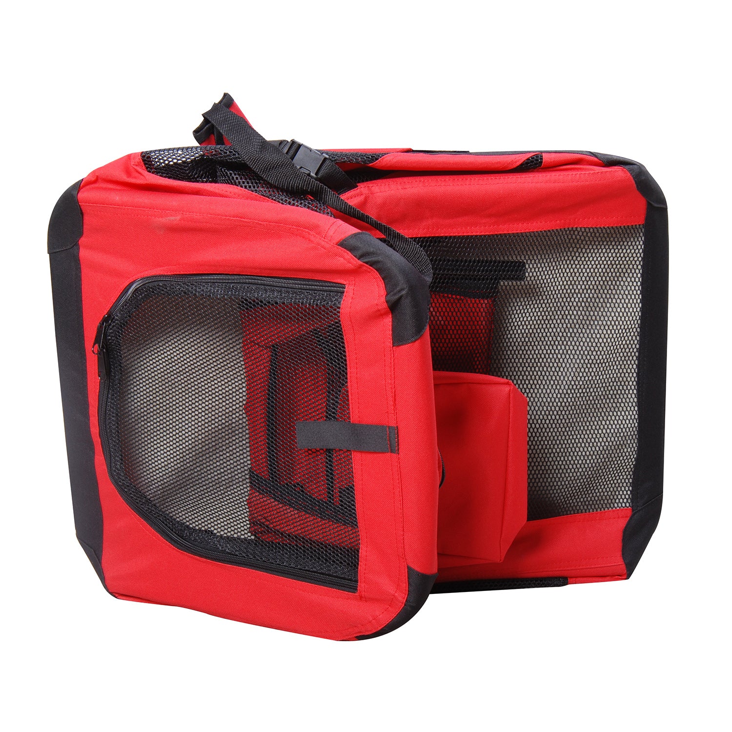 Dog Pet Puppy Fabric Portable Carrier Crate Kennel Bag Cage Fold Travel M L XL