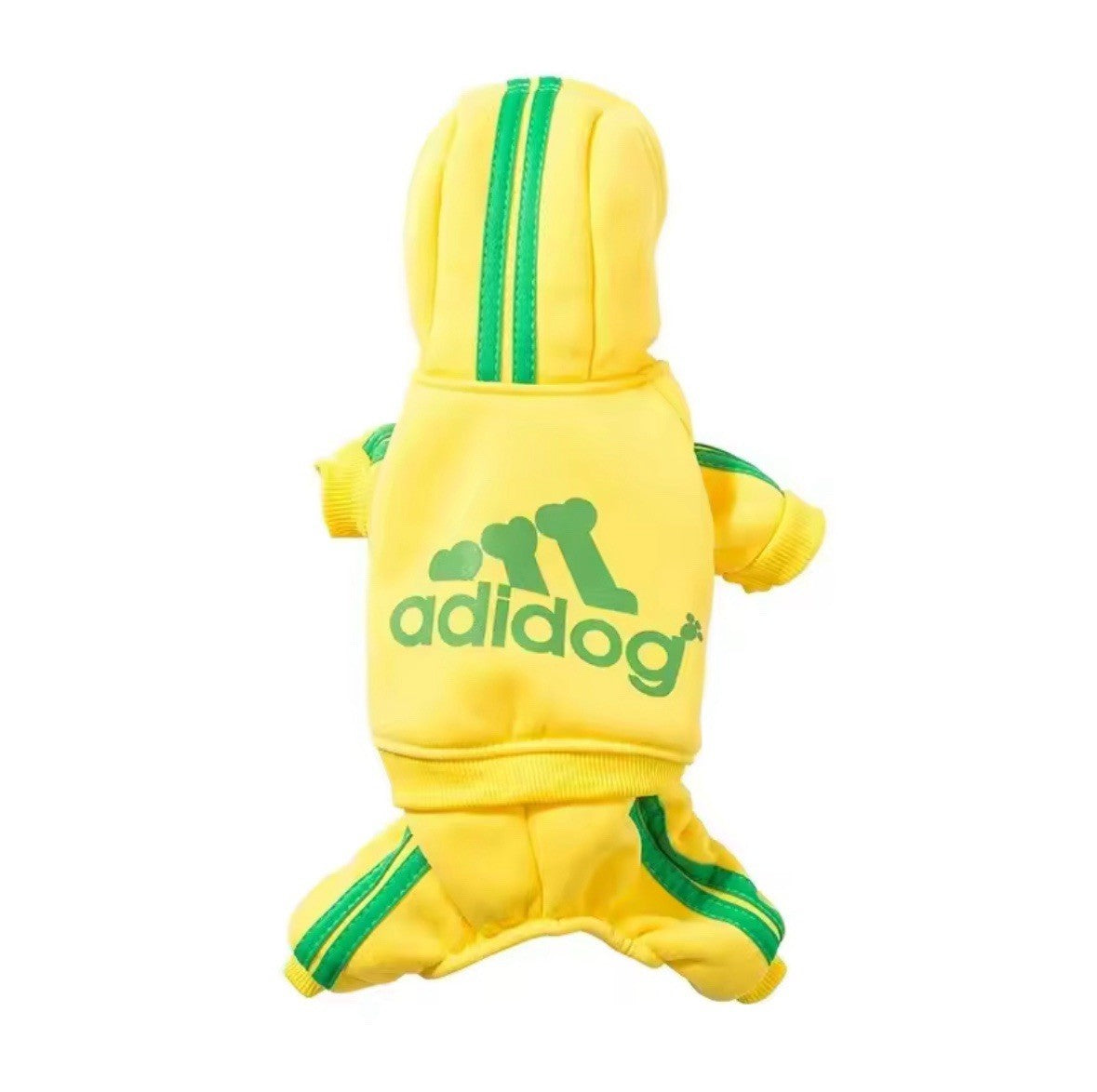 Adidog Dog Tracksuit Pet Jumpsuit Stylish Hoodie Puppy Clothes Summer Outfit Dog