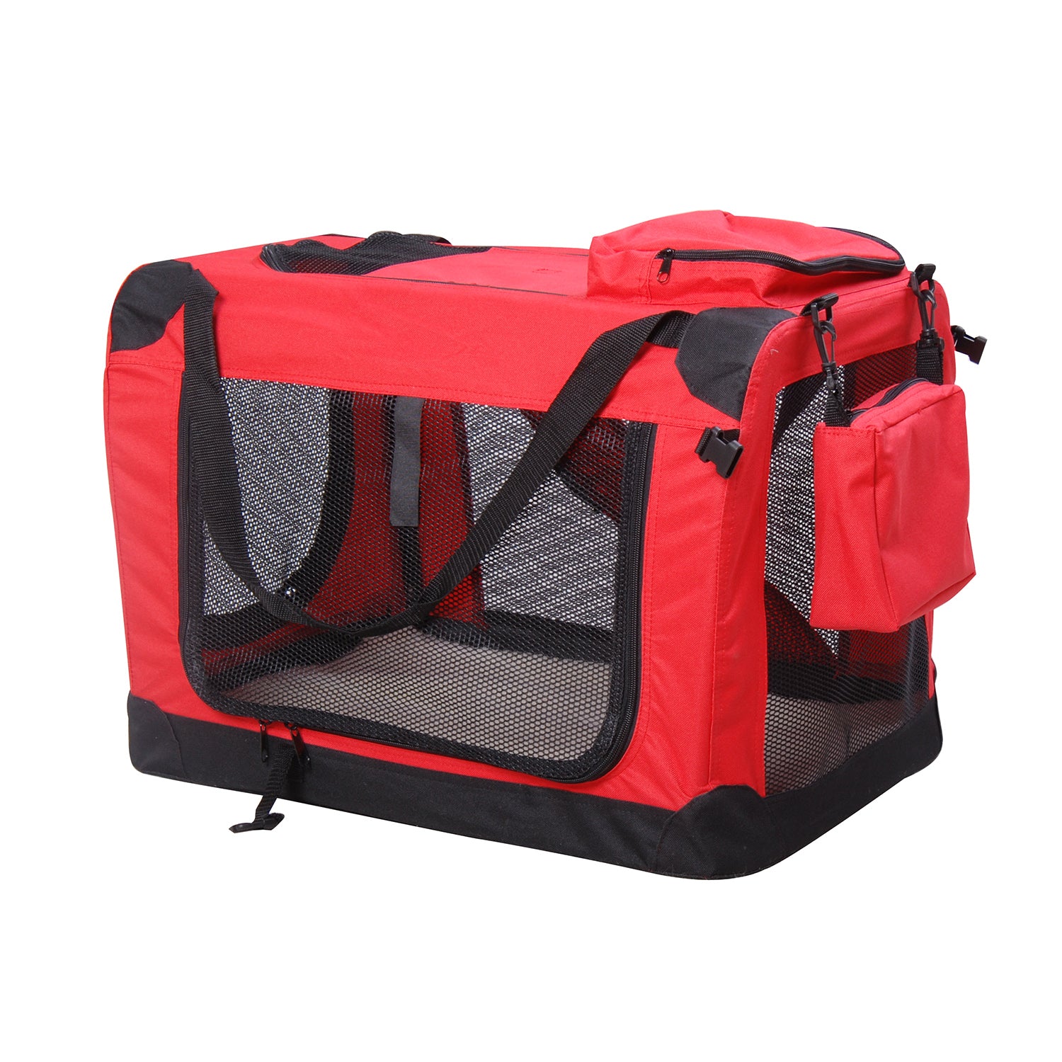 Dog Pet Puppy Fabric Portable Carrier Crate Kennel Bag Cage Fold Travel M L XL