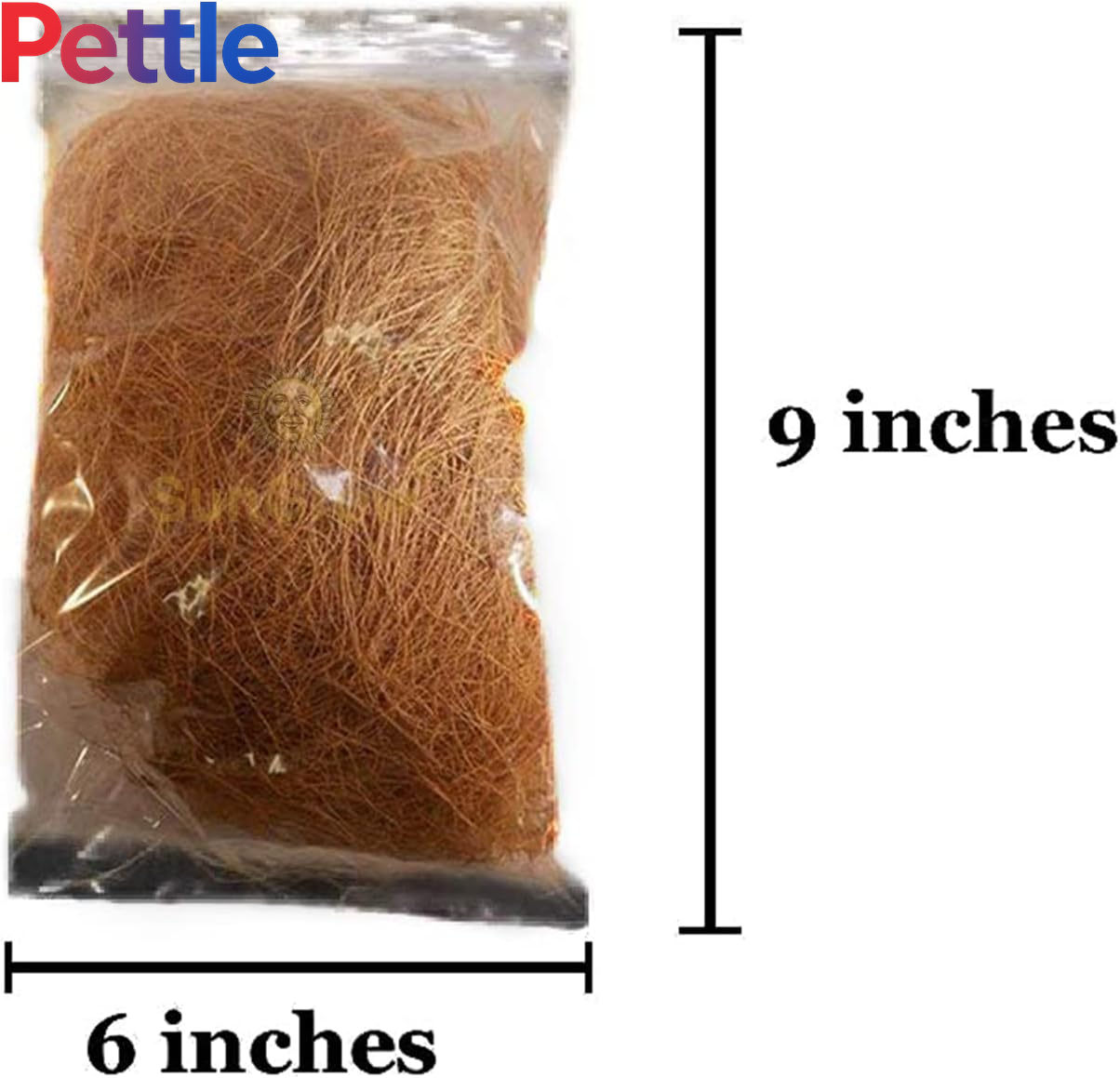 45G Finch Coconut Fiber, Loose Bedding Substrate for Birds Nest Cages, Nesting Material for Budgie Hummingbird Canary Parakeet