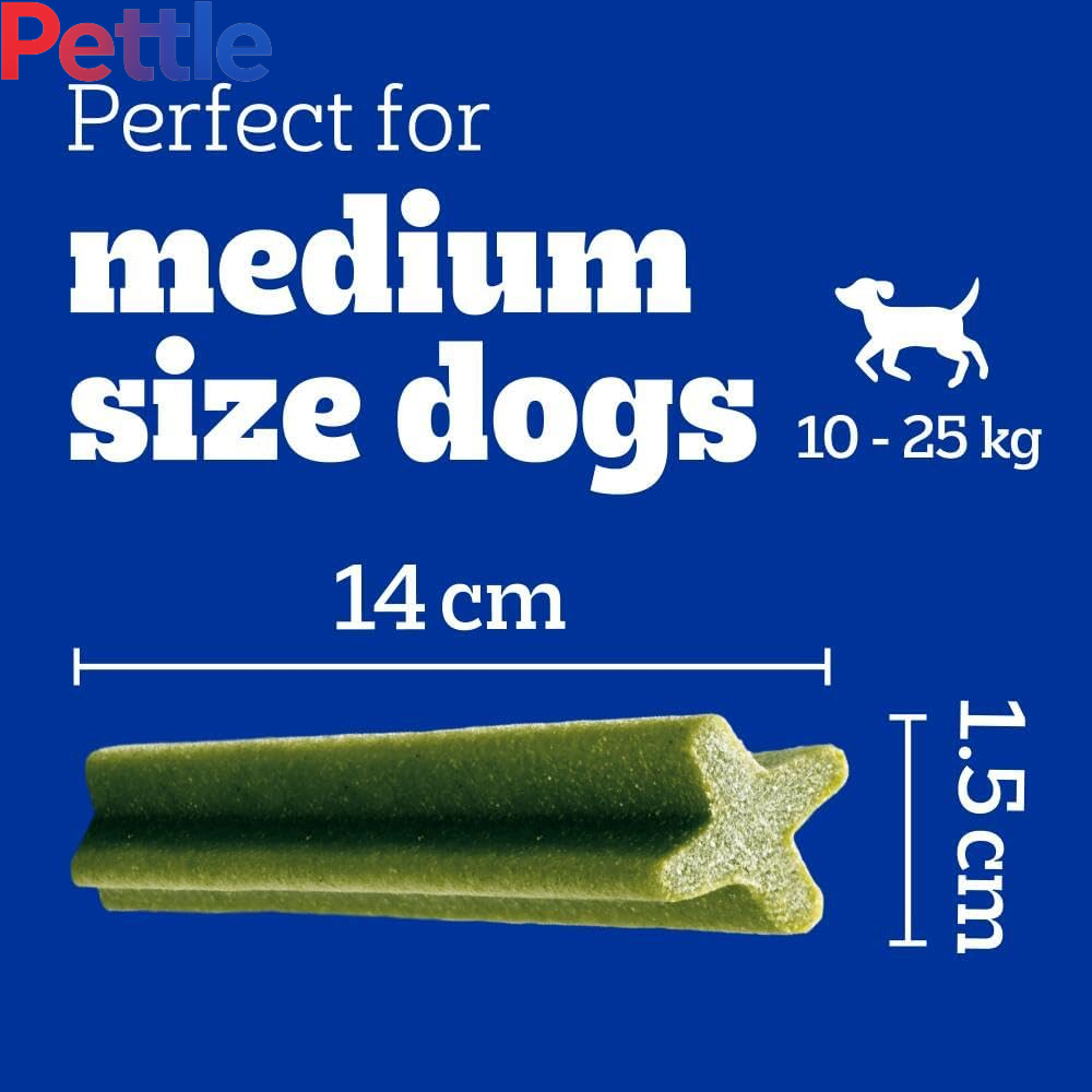 DENTASTIX Fresh - Dental Dog Chews - Megapack 4 X 28 Sticks - 