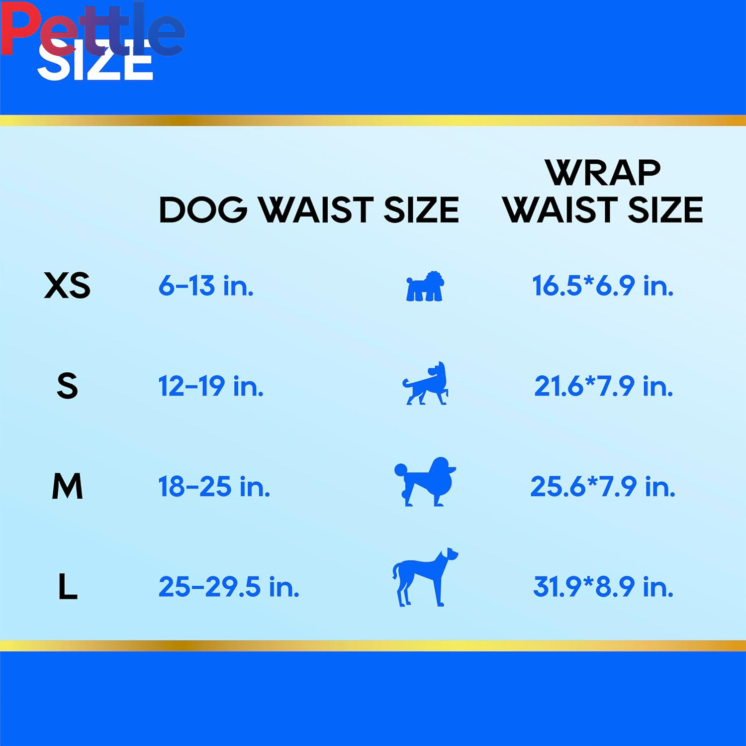 All-Absorb A26 Male Dog Wrap, 50 Count, Small