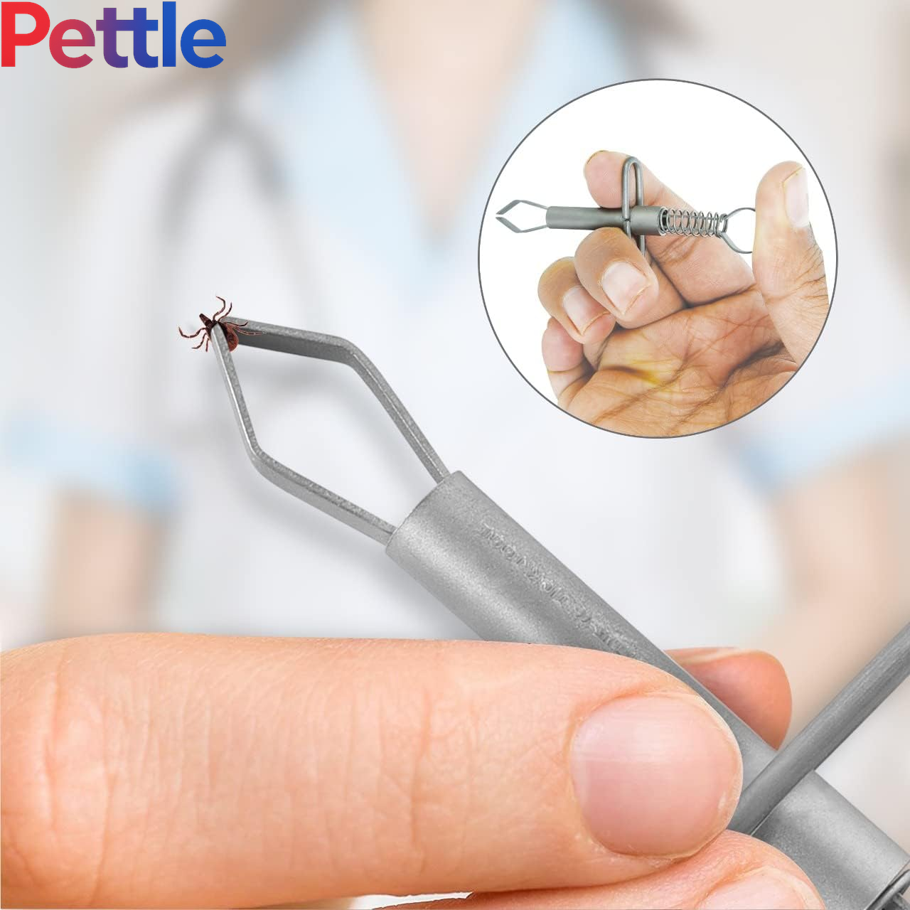 Professional Tweezers - Tick Remover
